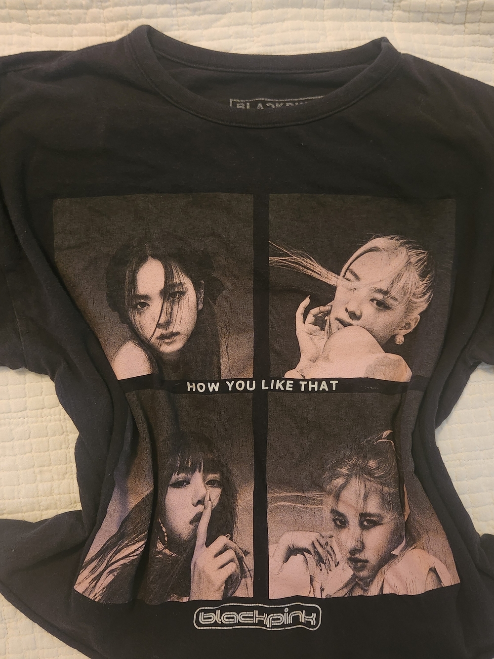 BLACKPINK "How You Like That" Graphic Tee - Black